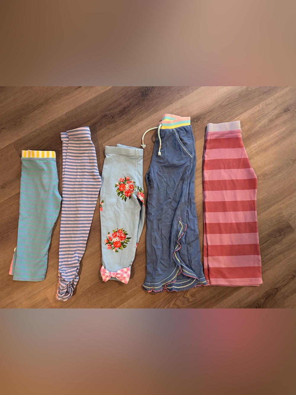 Lot of Matilda Jane Girls' Colorful Mixed Leggings Set